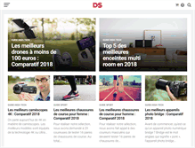 Tablet Screenshot of deuxsecondes.com